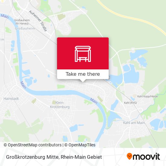 Großkrotzenburg Mitte map