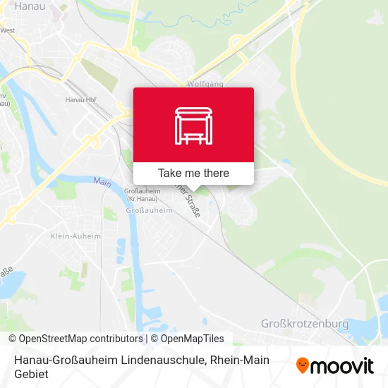 Карта Hanau-Großauheim Lindenauschule