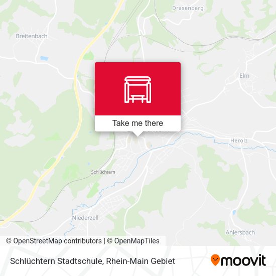 Schlüchtern Stadtschule map