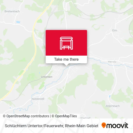 Карта Schlüchtern Untertor/Feuerwehr