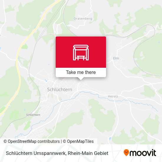 Schlüchtern Umspannwerk map