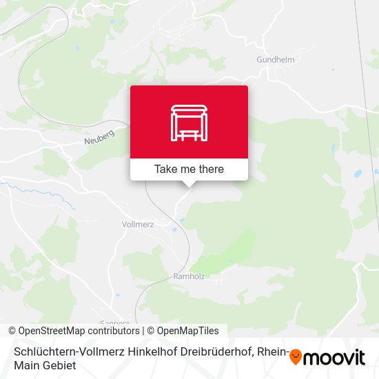 Schlüchtern-Vollmerz Hinkelhof Dreibrüderhof map