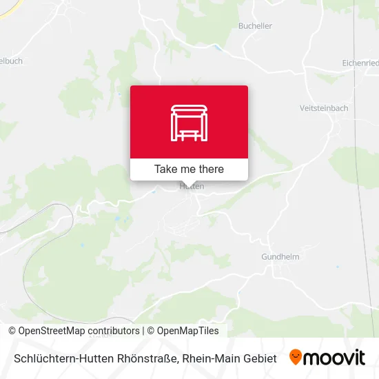 Карта Schlüchtern-Hutten Rhönstraße