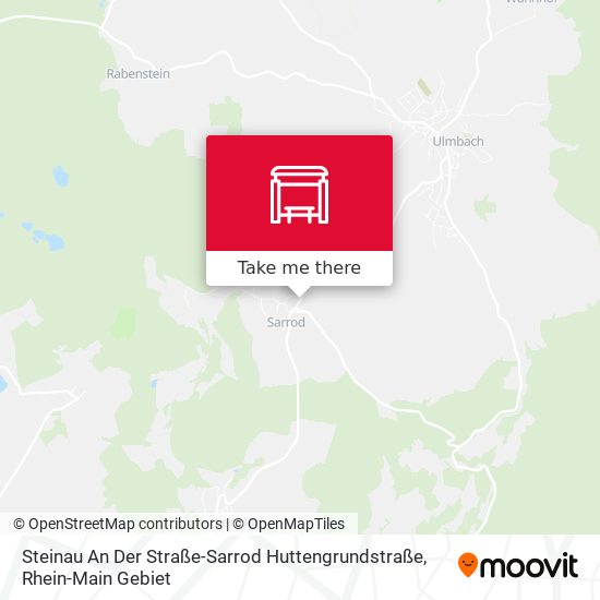 Steinau An Der Straße-Sarrod Huttengrundstraße map