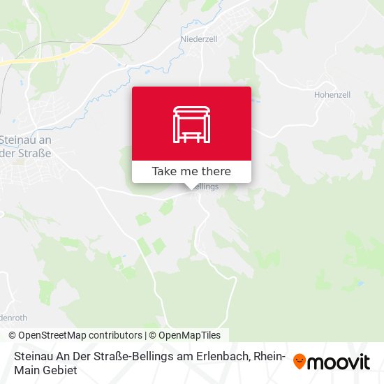 Steinau An Der Straße-Bellings am Erlenbach map