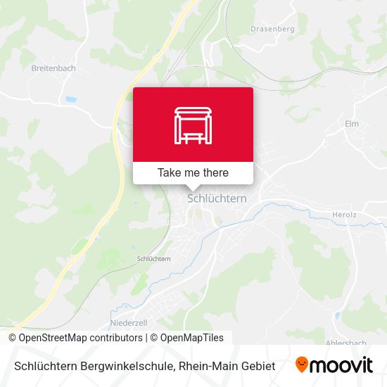 Schlüchtern Bergwinkelschule map