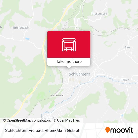 Карта Schlüchtern Freibad
