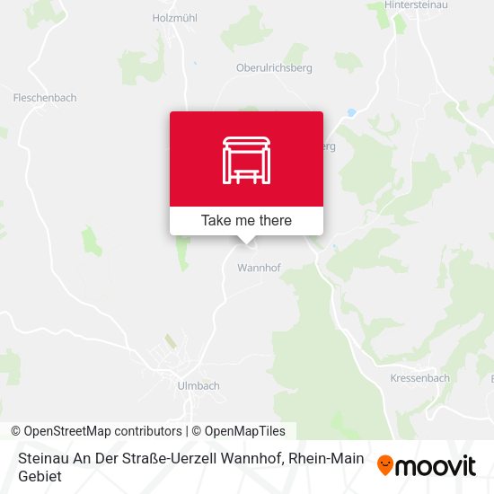 Steinau An Der Straße-Uerzell Wannhof map