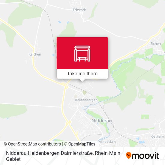 Nidderau-Heldenbergen Daimlerstraße map
