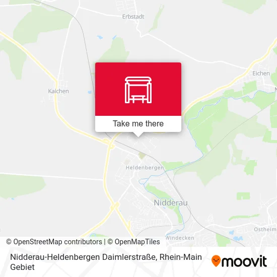 Карта Nidderau-Heldenbergen Daimlerstraße