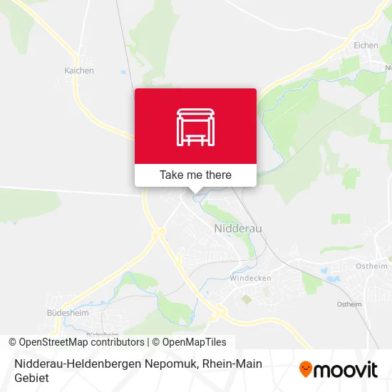 Карта Nidderau-Heldenbergen Nepomuk