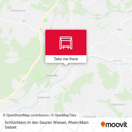 Schlüchtern In den Sauren Wiesen map