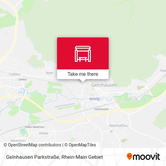 Gelnhausen Parkstraße map
