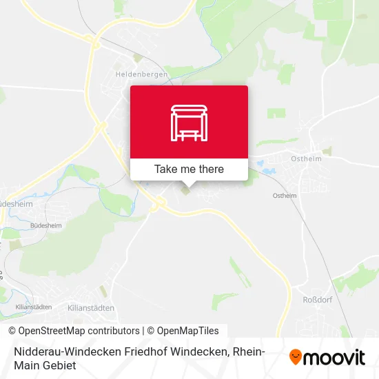 Карта Nidderau-Windecken Friedhof Windecken