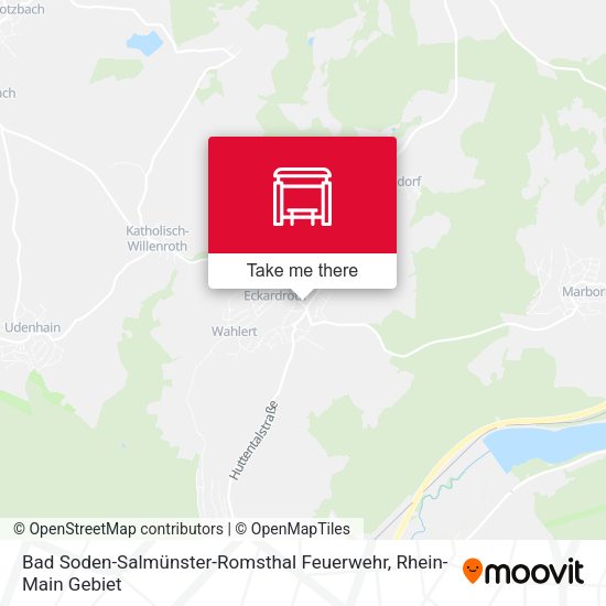 Bad Soden-Salmünster-Romsthal Feuerwehr map