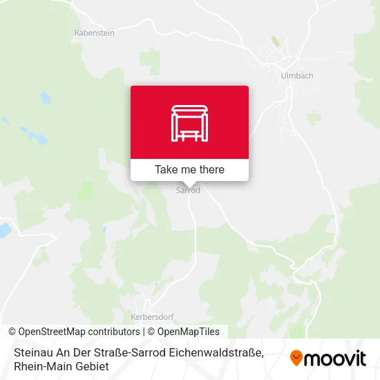 Карта Steinau An Der Straße-Sarrod Eichenwaldstraße