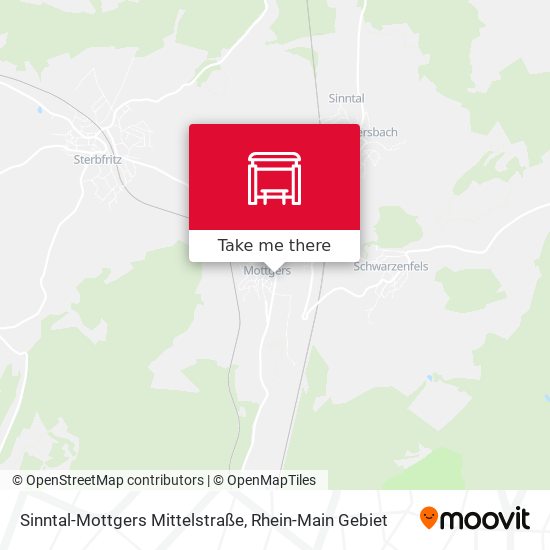 Sinntal-Mottgers Mittelstraße map