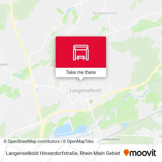 Карта Langenselbold Hinserdorfstraße