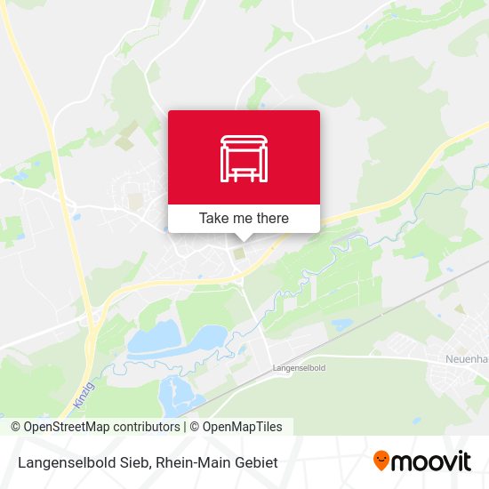 Карта Langenselbold Sieb