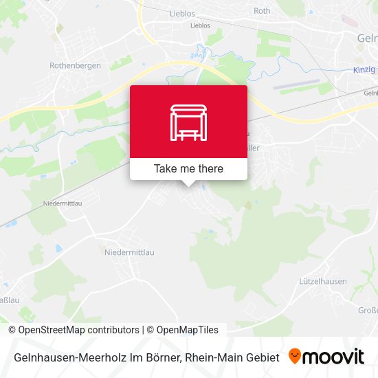 Gelnhausen-Meerholz Im Börner map