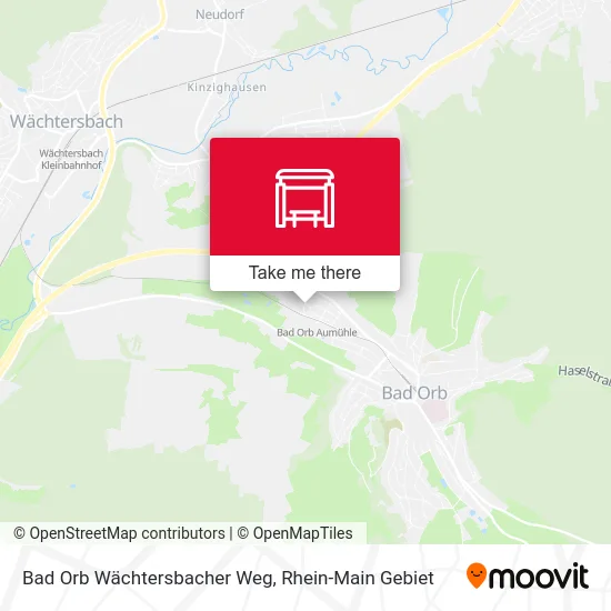 Карта Bad Orb Wächtersbacher Weg