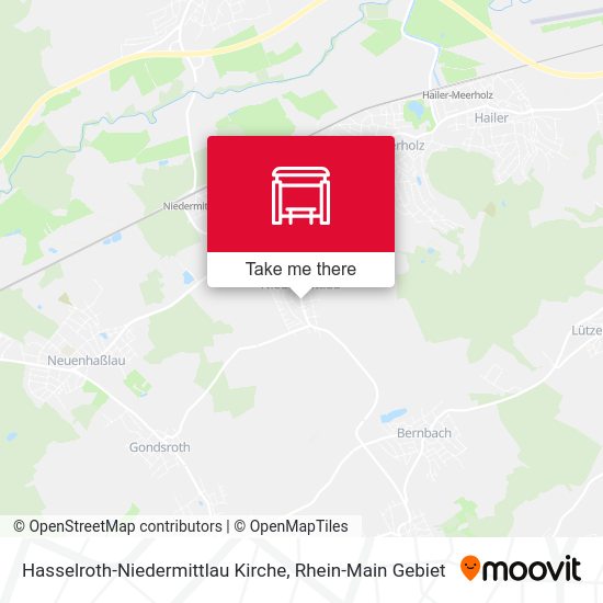 Hasselroth-Niedermittlau Kirche map