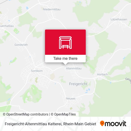 Freigericht-Altenmittlau Kelterei map