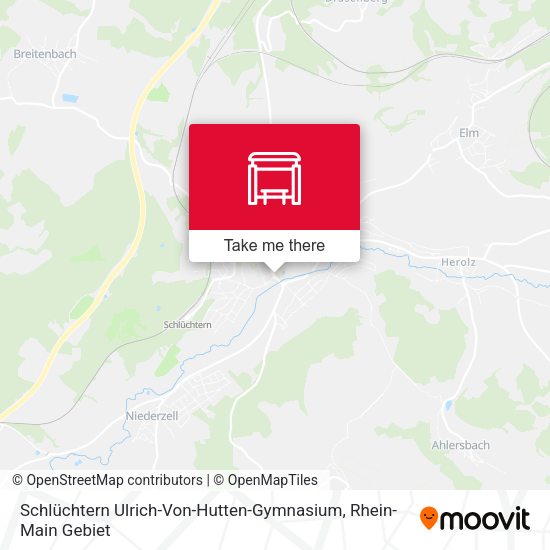 Schlüchtern Ulrich-Von-Hutten-Gymnasium map