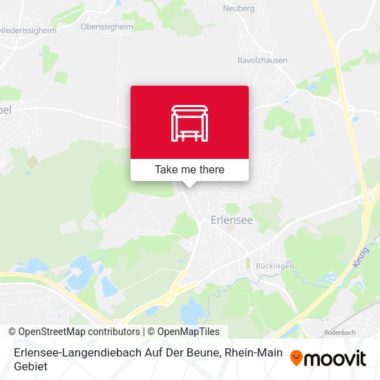 Erlensee-Langendiebach Auf Der Beune map