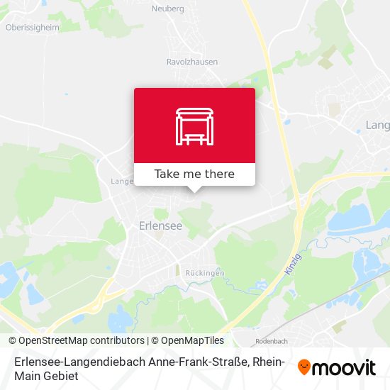Erlensee-Langendiebach Anne-Frank-Straße map
