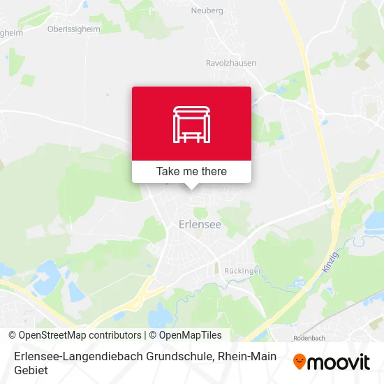 Карта Erlensee-Langendiebach Grundschule