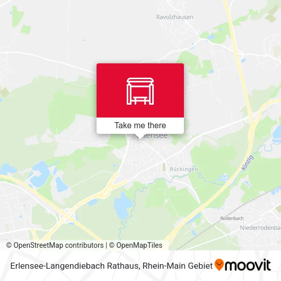 Карта Erlensee-Langendiebach Rathaus