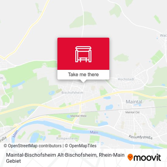 Maintal-Bischofsheim Alt-Bischofsheim map