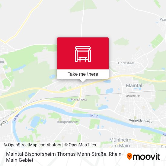 Maintal-Bischofsheim Thomas-Mann-Straße map
