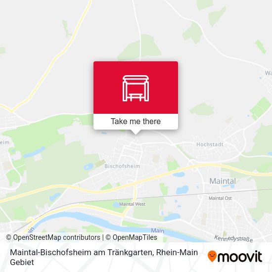 Maintal-Bischofsheim am Tränkgarten map