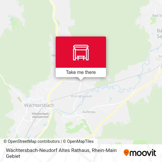 Карта Wächtersbach-Neudorf Altes Rathaus