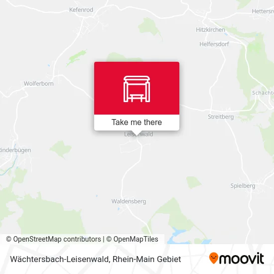 Карта Wächtersbach-Leisenwald