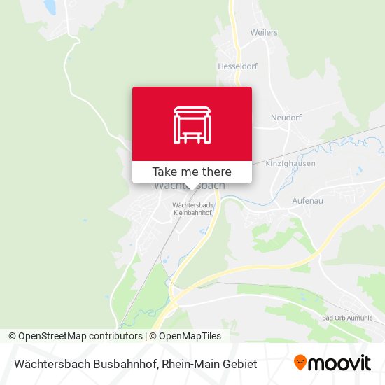 Карта Wächtersbach Busbahnhof