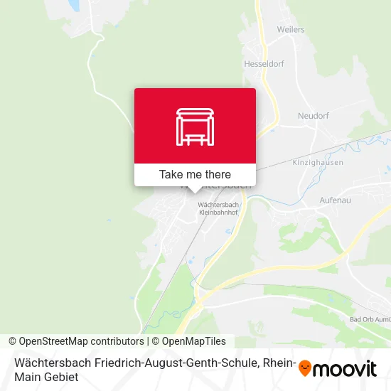 Карта Wächtersbach Friedrich-August-Genth-Schule