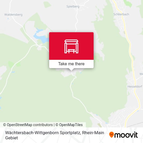 Wächtersbach-Wittgenborn Sportplatz map