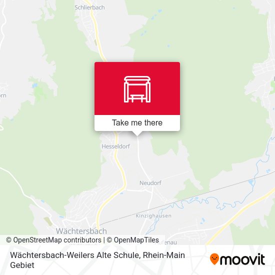 Карта Wächtersbach-Weilers Alte Schule