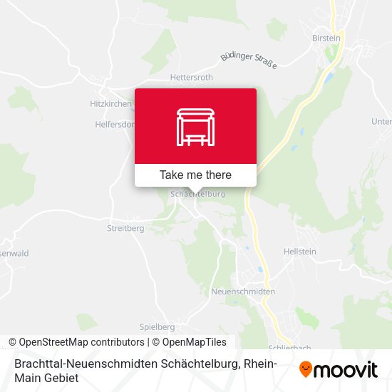 Brachttal-Neuenschmidten Schächtelburg map