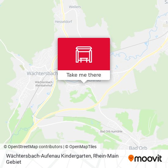 Wächtersbach-Aufenau Kindergarten map