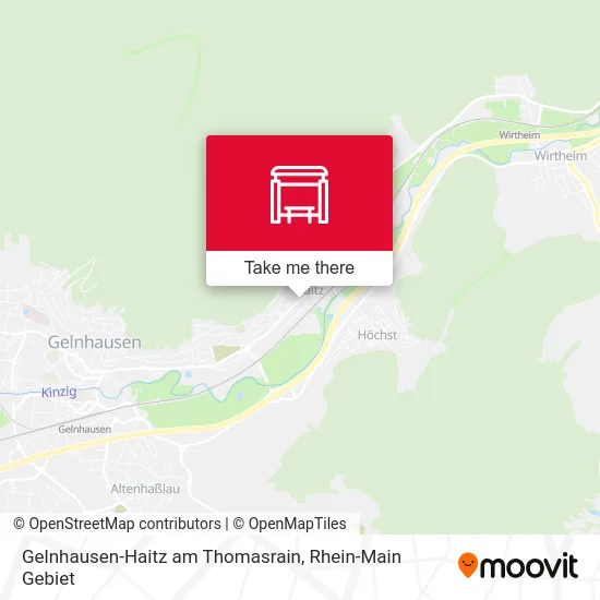 Карта Gelnhausen-Haitz am Thomasrain