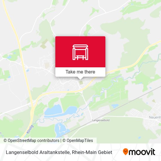 Langenselbold Araltankstelle map