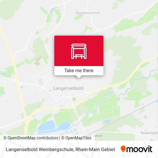 Карта Langenselbold Weinbergschule