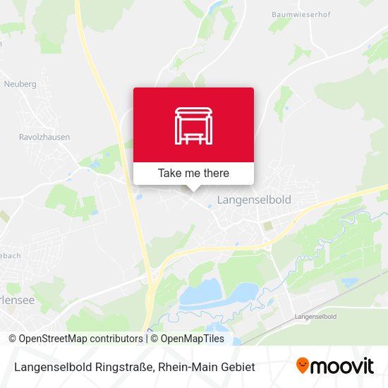 Карта Langenselbold Ringstraße