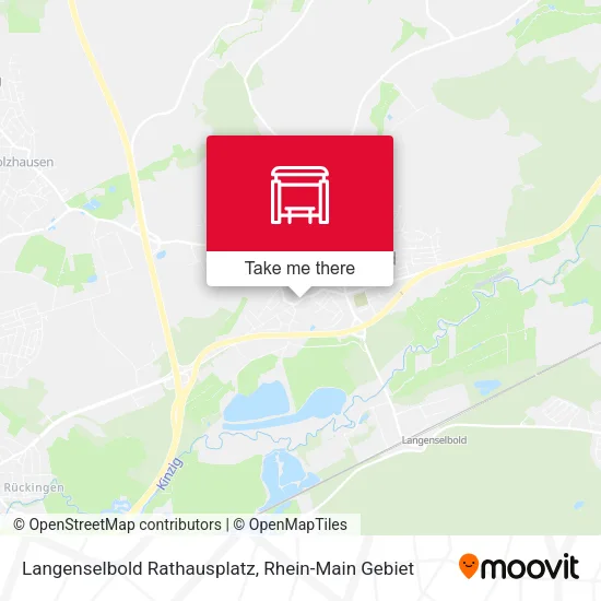 Карта Langenselbold Rathausplatz