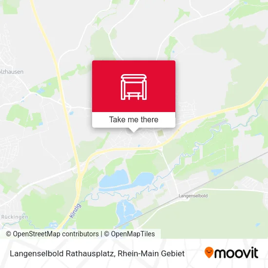 Карта Langenselbold Rathausplatz