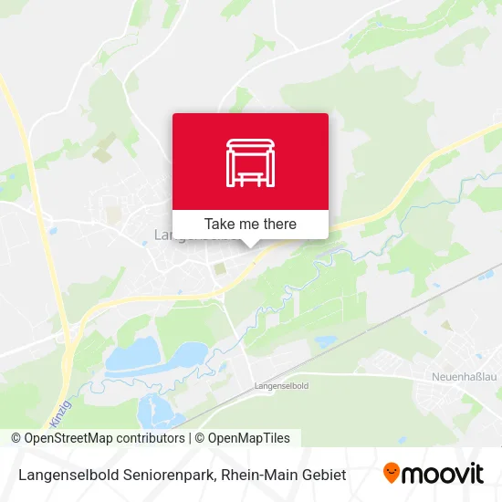 Карта Langenselbold Seniorenpark